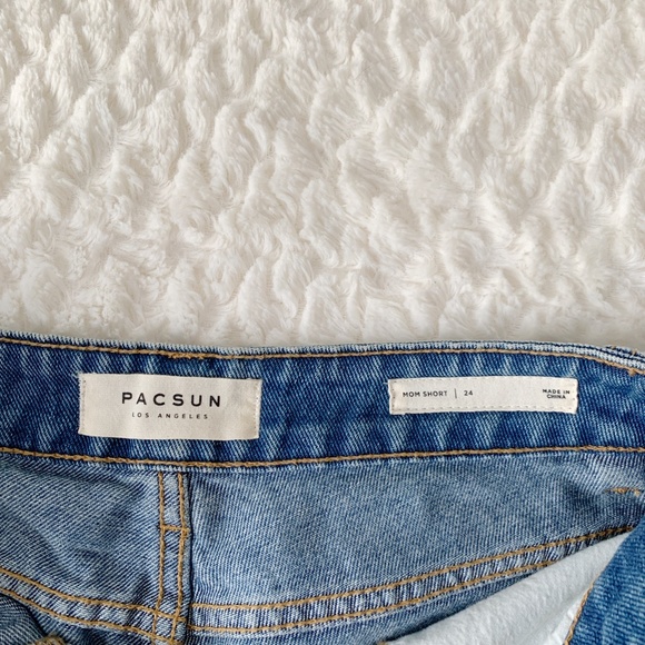 Pacsun 24 Flower Mom Jean Shorts - Picture 6 of 7